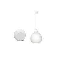 KEiiD HiFi Ceiling Hanging Ball Pendant Speaker, Surround Sound, Coaxial, All-Weather,Outdoor/Indoor，for Coffee Store/Restaurant/Home/Mall/Dancing Room