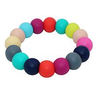 Sensory Chew Bracelet for Baby Kids Boys and Girls – Silicone Chewing Beads Jewelry for Infants Toddler, Autism, ADHD, Biting