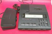 Sony Bm890 Bm-890 Microcassette Transcription Transcriber Machine 2-speeds