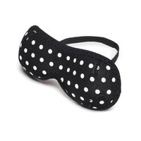 BUILT Lights Out Eye Mask, Mini Dot Black & White