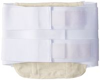Bilt-Rite Mastex Health 10 Inch Superbelt with Steels, White, X-Small