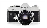 Canon TL QL 35mm SLR Professional Vintage Film Camera with Lens