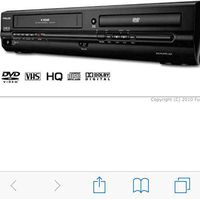 Philco DVD/VCR Combo Player. Manuafactured by Funai.