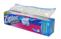 Ziploc Easy Zipper Freezer Gallon 1-10 Count boxes