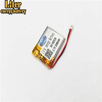 BIHUADE 3.7V 402530 300mAh Jst Ph1.25 Connector Plug Lithium Polymer Li-Po Battery Lithium Ion Polymer Rechargeable Battery for MP4 GPS MP3 Bluetooth Stereo DIY Gift (402530)