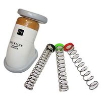 Detectorcatty Portable Neckline Slimmer Chin Massager Neckline Exerciser Thin Jaw Reduce Double Chin with Carrying Bag Unisex