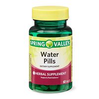 Spring Valley Water Pills Supports Fluid Balance, 60 Tablets