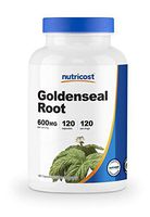 Nutricost Goldenseal Root 600mg, 120 Capsules - Non-GMO, Gluten Free, Veggie Capsules