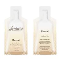 Symbélle Resvie t-Resveratrol Royal Jelly Collagen Antioxidant Adaptogen Brain Support Blend 30x 1FL OZ/Box