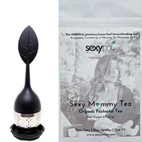 Sexy/mi - Postnatal/Lactation Tea for Breastfeeding Moms - Sexy Mommy Tea with Tea Leaf Infuser