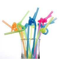 George Jimmy 240 PCS Party Supplies Bar Accessoires Drinking Straw Plastic Straw Colors