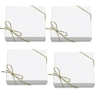 10pack Bracelet Jewelry Gift Boxes with Filler and Bow Strings