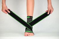 PressRx Adjustable Ankle Support Brace Torsal Tunnel discomfort Elastic Straps for Minimum/Maximum Support