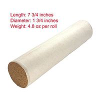 Jumbo Pure Moxa Rolls for More Intense Moxibustion Length: 7 3/4 inches. Diameter: 1 3/4 inches. (3)