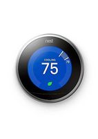 Google, T3008US, Nest Learning Thermostat, 3rd Gen, Smart Thermostat, Pro Version, Works With Alexa