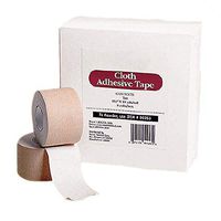 Medical Tapes. Case of 96 Surgical Tapes 1.5" x 10 yds. Non-sterile Cloth Surgical Tapes for dressings and Medical Devices. High Adhesion. Strong Tape. Zinc Oxide Adhesive. Tan Color.