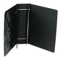 Varicap6 Expandable 1 To 6 Post Binder, 8-1/2 x 11, Black