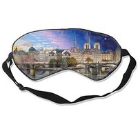 Natural Silk Sleep Eye Mask for Sleeping,Super Soft Comfortable Adjustable Blindfold Eye Mask Eye Cover for Women,Men,Girls Or Kids - Notre Dame De Paris