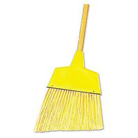Boardwalk 932AEA Angler Broom Plastic Bristles 42-Inch Wood Handle Yellow
