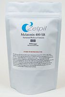 Zetpil Melatonin, Extra Strength, 400 mg, 12 Hour Sustained Release Antioxidant Suppositories, 30 Count