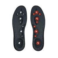 XLBHD Magnetic Therapy Slimming Insoles Anti-Sweat Breathable Acupressure Foot Therapy for Plantar Fasciitis Pain Relief Relax Muscles Improve Blood Circulation for Women Men