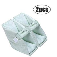 ZENGZHIJIE Heel Protectors for Pressure Sores,Foot Pillow Heel Cushion Protectors, Pressure Sore and Heel Ulcer Relief - Breathable Double Filled Moisture Wicking Core (Color : 2pcs)