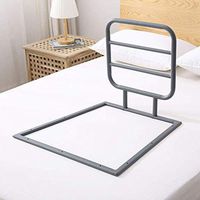 LLF Bed Rail Safety Side Guard for Elderly, Adults Assist Handle Handicap Bed Railing Hospital Metal Grip Bumper Bar