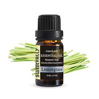 Essential Oil Pure Plant Aromatherapy Essential Oil Therapeutic Grade (10ml) - Topically Applied in Diffuser, Humidifier, Skin Care, Cleaning (Lemongrass, 0.33 Floz)