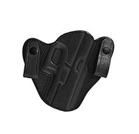 Tagua DSH-1011 S&W Shield 9mm/40mm Dual Snap Holster, Black, Left Hand