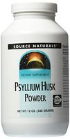 Source Naturals Psyllium Husk, Powder 12 Oz (Pack of 2)