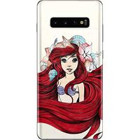 Skinit Decal Phone Skin for Galaxy S10 Plus - Officially Licensed Disney Ariel Illustration Design