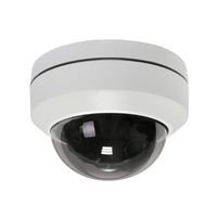 Wild Emperor Indoor Outdoor Dome Wide Angle Camera 1080P Day and Night Vision Safety Infrared Analog Camera Waterproof Full HD Eyeball for Home Video Surveillance (White)