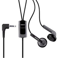 Nokia OEM ORIGINAL Nokia HS-47 Stereo Earbud Handsfree Headset for the 5300 XpressMusic 5200 7373 7390 6300 E61 E62 E90 BLACK