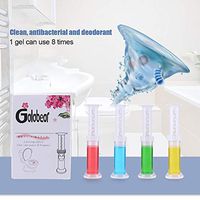 Toilet Aromatic Aromatherapy Freshener，Toilet Needle Gel Flower Shape Cleaner Detergent