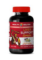 Kidney Support Supplement - Liver Support Complex 1200 MG - Dietary Supplement - Milk Thistle Capsules - 1 Bottle 100 Capsules