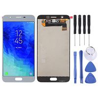 Phone case Phone Cover LCD Screen and Digitizer Full Assembly for Galaxy J7 (2018) / J737(Black) (Color : Grey)