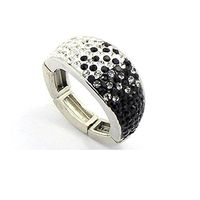 Adjustable Magnetic Ring Color Black Size 6-8
