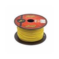 50 Foot Section of Stinger 18 Gauge Yellow Primary Remote Wire