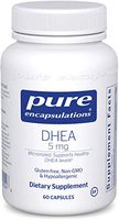 Pure Encapsulations - DHEA 5 mg - Micronized Hypoallergenic Supplement to Support Healthy DHEA Levels - 60 Capsules