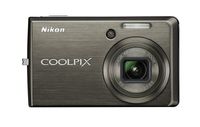 Nikon Coolpix S600 10MP Digital Camera with 4x Wide Angle Optical Zoom with Vibration Reduction (Slate Black)