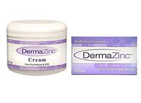 Dermalogix DermaZinc Cream & Zinc Therapy Bar Soap Skin Duo