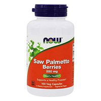 NOW Foods - Saw Palmetto Berries Men's Health 550 mg. - 100 Capsules