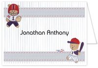 Sports Bears Baby Thank You Cards - Set of 20