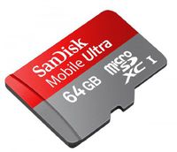 Professional Mobile Ultra SanDisck MicroSDXC 64GB (64 Gigabyte) Card works with Samsung Galaxy S3 Smartphone with custom formatting. (XC Class 6 Certified at 30MB/sec)
