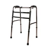 NASC Crutch Walker Multifunctional Alloy Folding Anti-Skid Walking Auxiliary Instrument Toilet Rails Suitable for Elderly/Disabled/Pregnant Women (Size: 56cm45cm78cm)