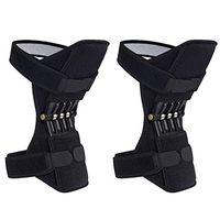 KEHOO Knee Braces Joint Support, Power Stabilizer Pad, Patella Lifts Protection Booster, Protective Gear with Powerful Rebounds Spring Force for Men/Women Weak Legs, Arthritis, Meniscus Tear Pain