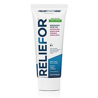 Reliefor *4 OZ*- Pain Relief Cream,Best Pain Relief on The Market,Quick Absorption, Long-Lasting Relief for Chronic Aches,Arthritis Pain, Knee Pain, Shoulder Pain & Back Pain.