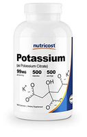 Nutricost Potassium Citrate 99mg, 500 Capsules