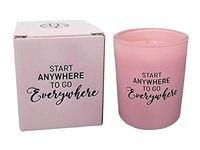 Organic Scented Candle Floral scent - 7.40 oz Relaxation - Gift Candle - Wild Muguet are in perfect harmony with Hints of Orris and Violet