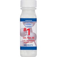 Hemorrhoid Treatment, Homeopathic Relief of Hemorroids, Colds, and Chapped Lips, Hyland's #1 Cell Salt Calcarea Fluorica 6X, 1000 Count